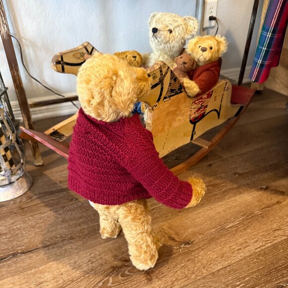 Large OOAK Mohair STEARNSY BEAR Stotts City, Missouri. - Picture 5 of 17